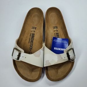 New Birkenstock Madrid Camo Sand Sandals